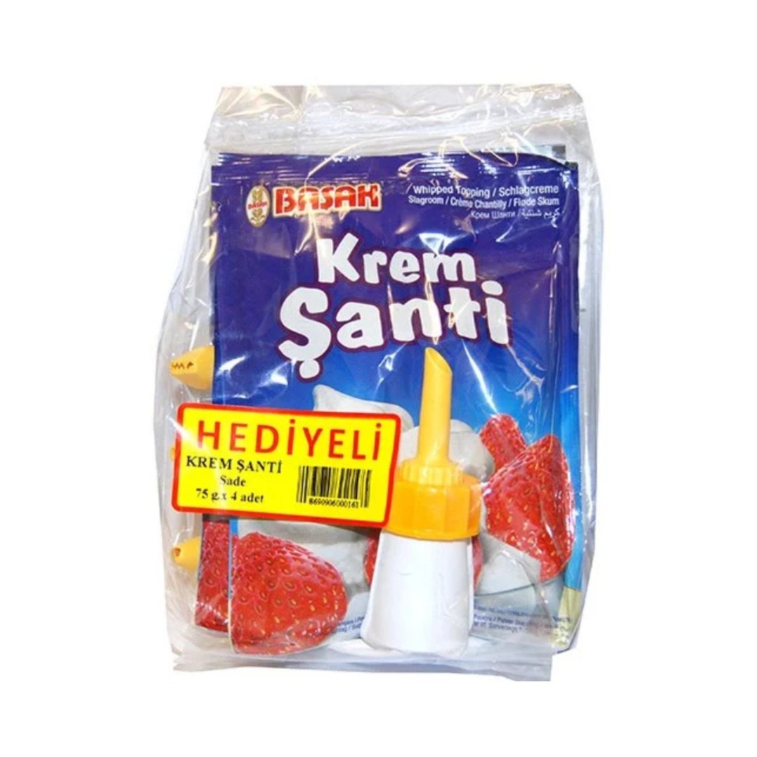 Basak Krem Santi 75g x 4 (free piping bag)