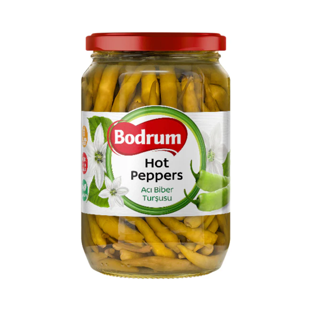 Bodrum Hot Pepper Pickles 630g