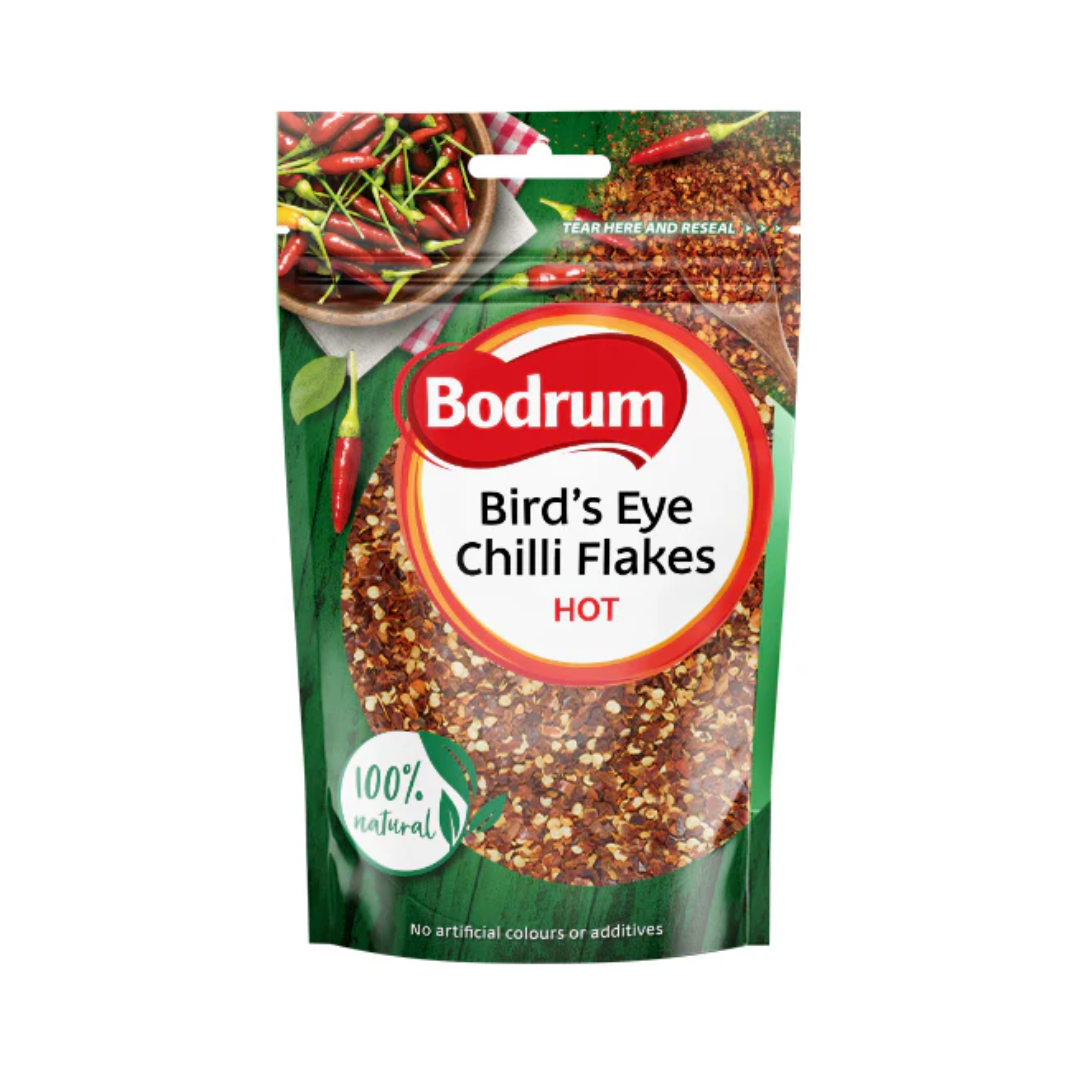 Bodrum Bird's Eye Chilli Flakes Hot 100g