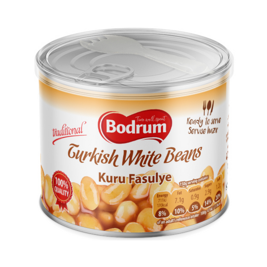 Bodrum Turkish White Beans in Sauce 400g