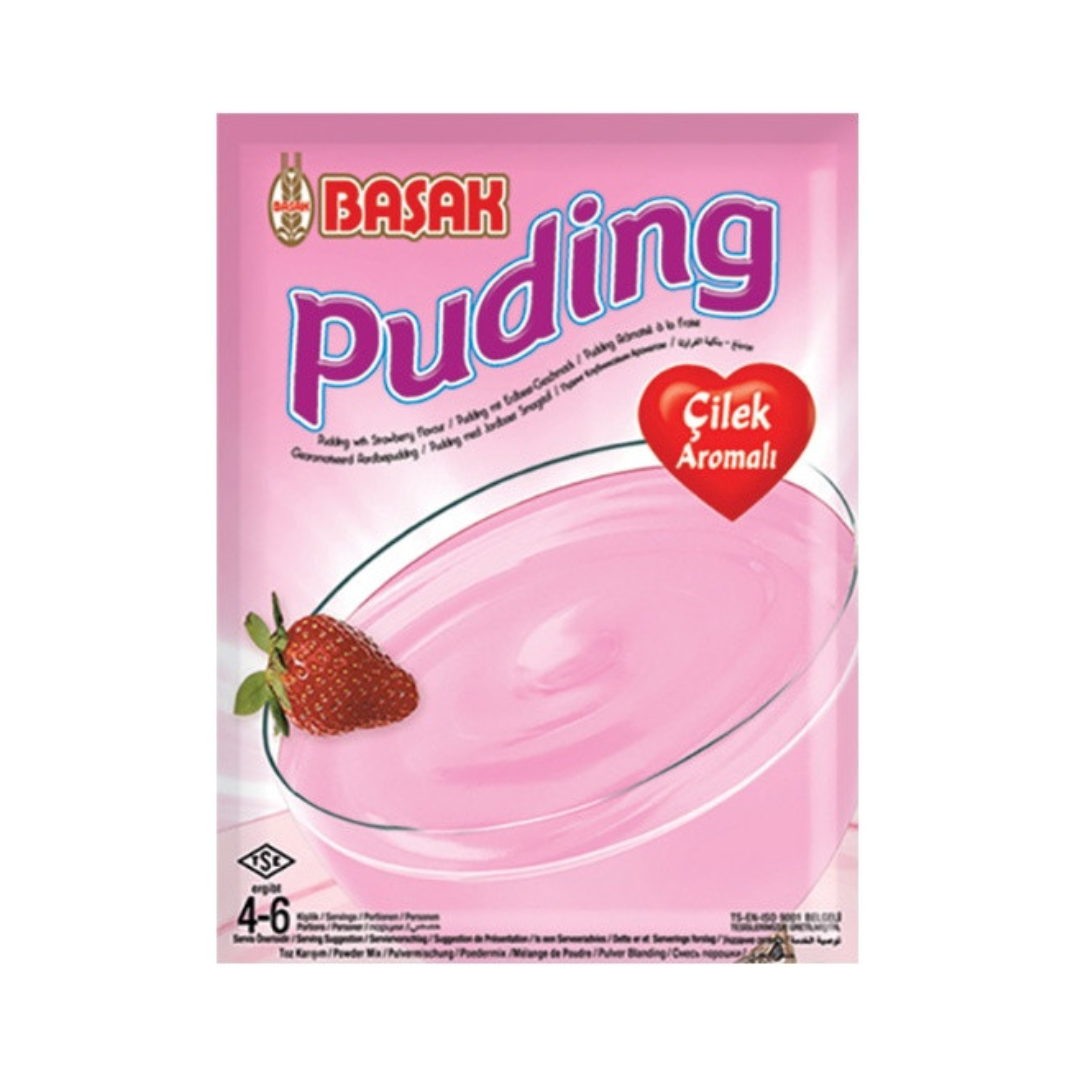 Basak Strawberry Pudding 130g
