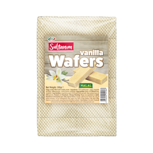 Sultanim Wafers With Vanilla 300g