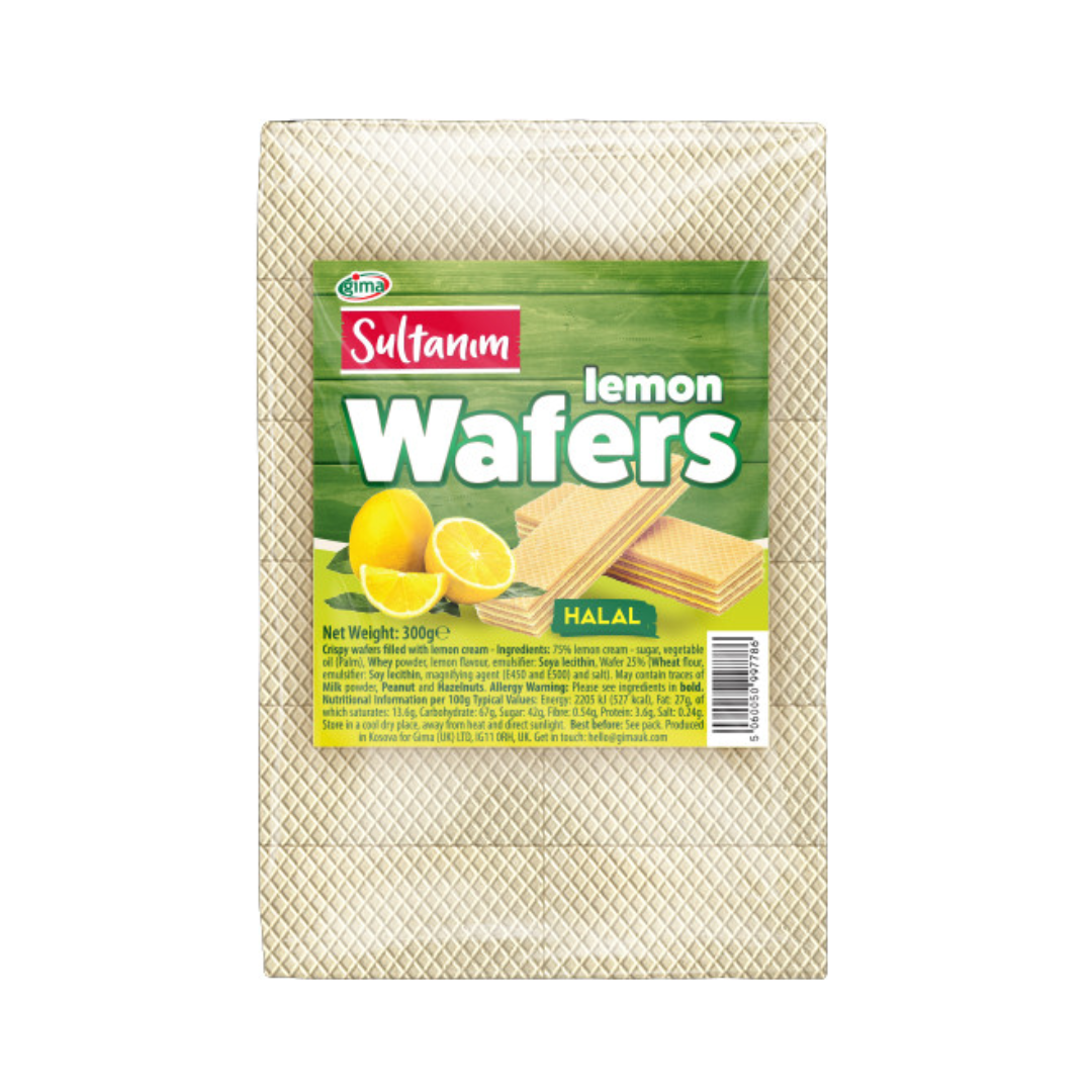Sultanim Wafers With Lemon 300g