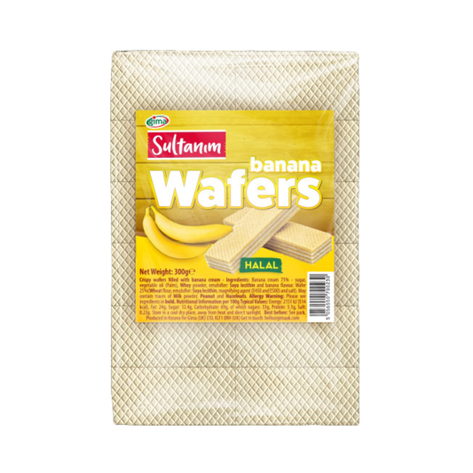 Sultanim Wafers With Banana 300g