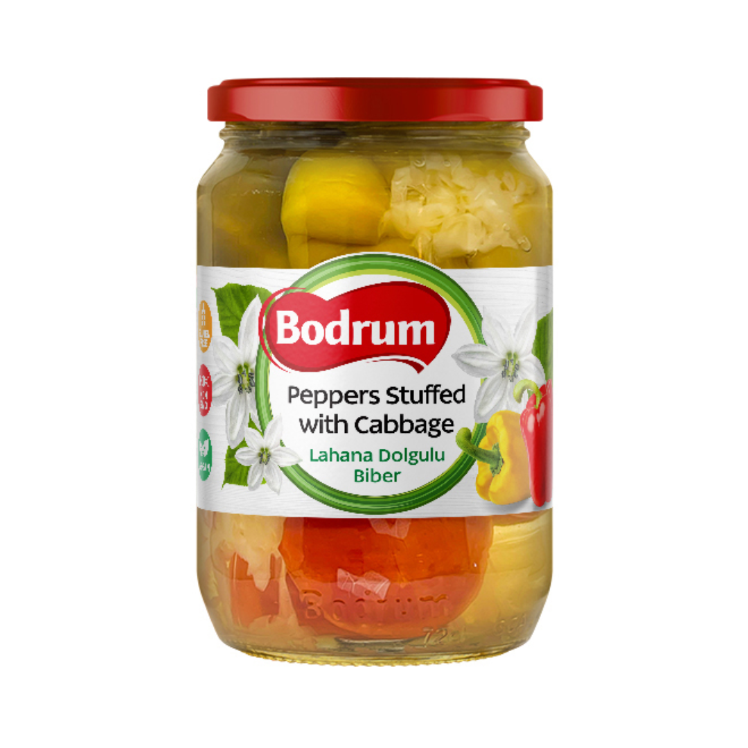 Bodrum Peppera Stuffed with Cabbage 680g