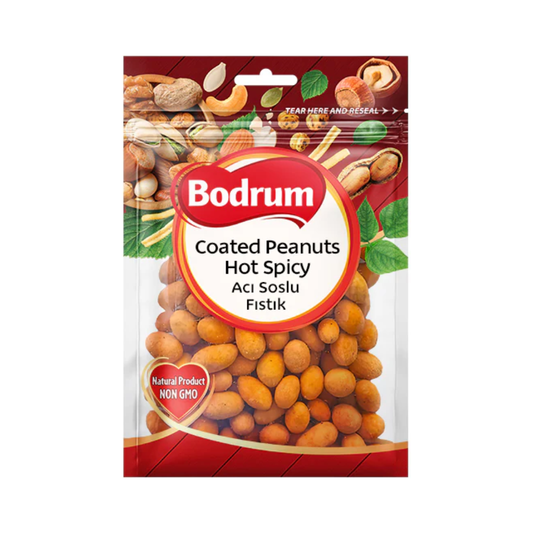 Bodrum Peanuts Coated Hot Spicy 150g