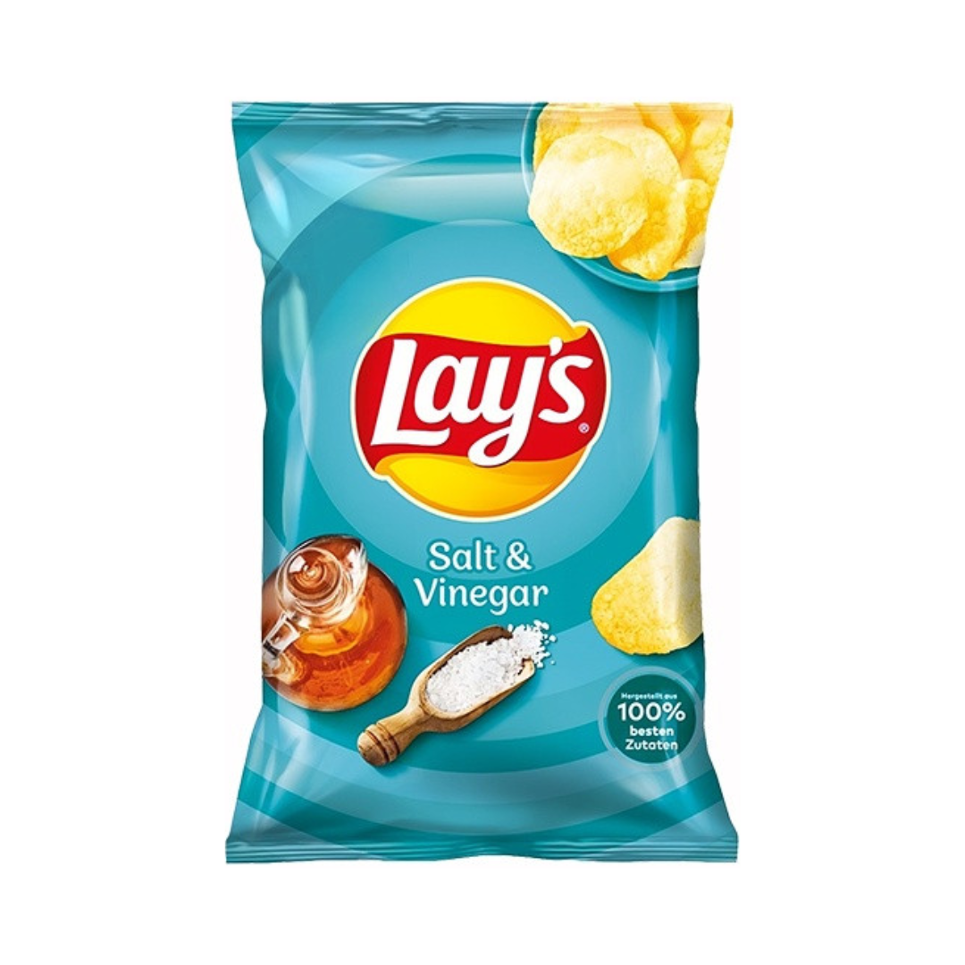 Lays Salt & Vinegar Crisps 150g
