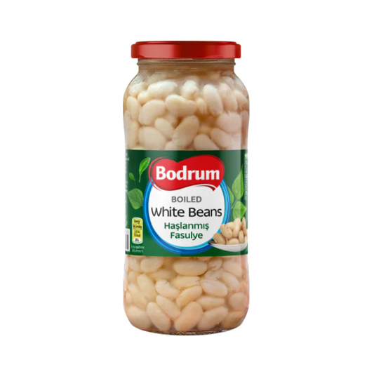Bodrum Boiled White Beans in Jar 540g