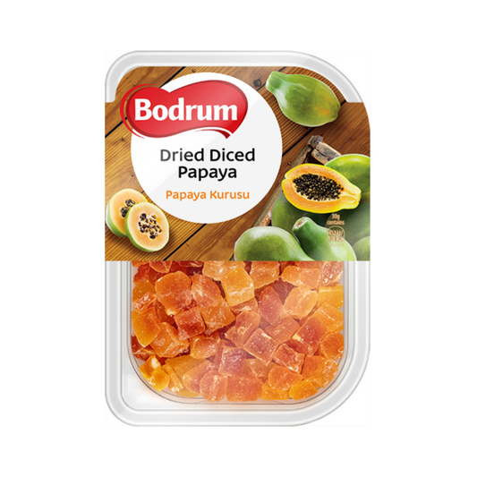 Bodrum Dried Diced Papaya 250g